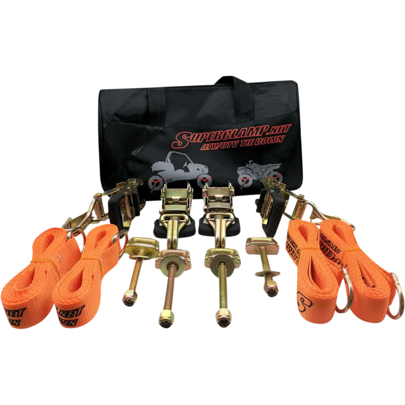 SUPERCLAMP 3920-0491 9000ATVTIEDOWN ATV/UTV Tie Down Kit