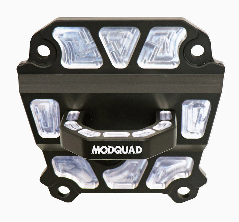 Modquad Rear Differential Plate W Hook Black POL - RZR-RDH-1K-BLK Polaris RZR 2017-2020