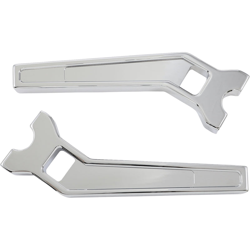 LA CHOPPERS 0602-1418 LA-7481-10C Performance Risers - Pullback - 10" x 1-1/4" - Chrome