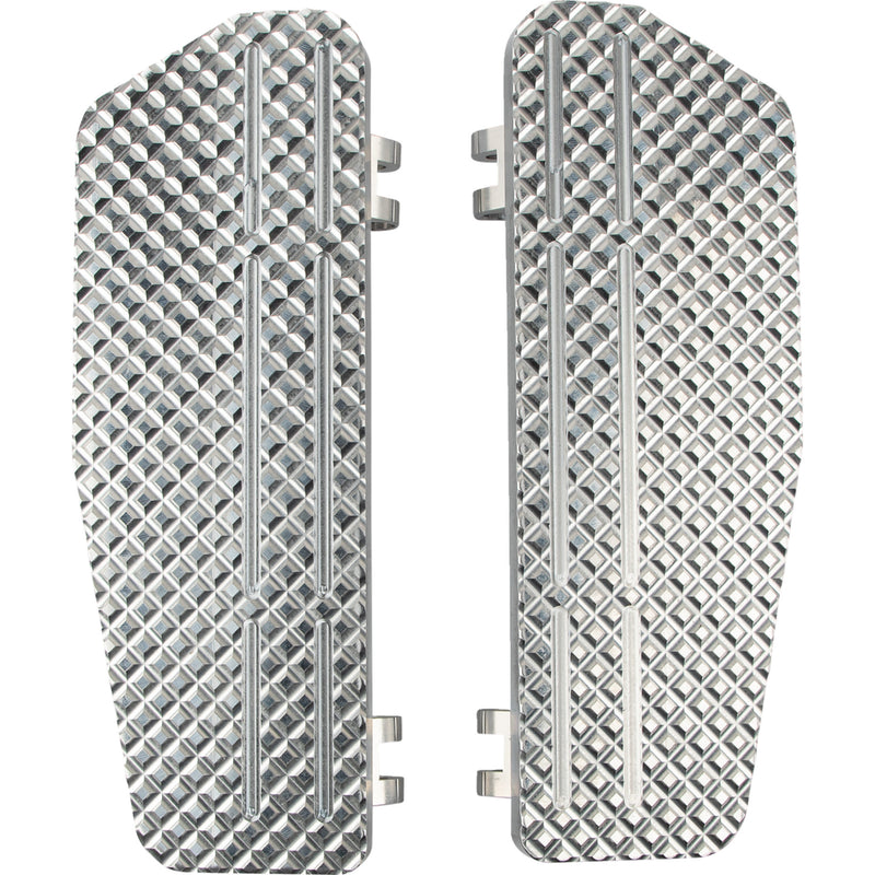 LA Choppers County Line Floorboards Raw - LA-P101-00 For Harley Motorcycles 1965-2022