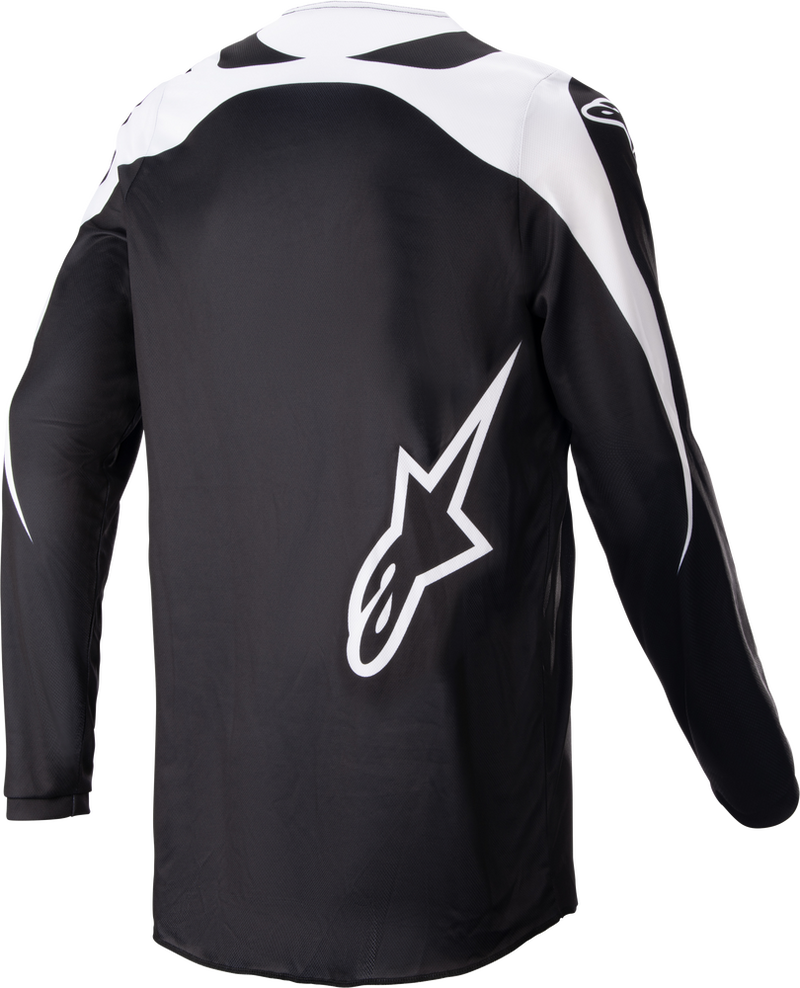 Alpinestars 482-98182X 3761823-12-XXL FLUID NARIN JERSEY BLACK/WHITE 2X