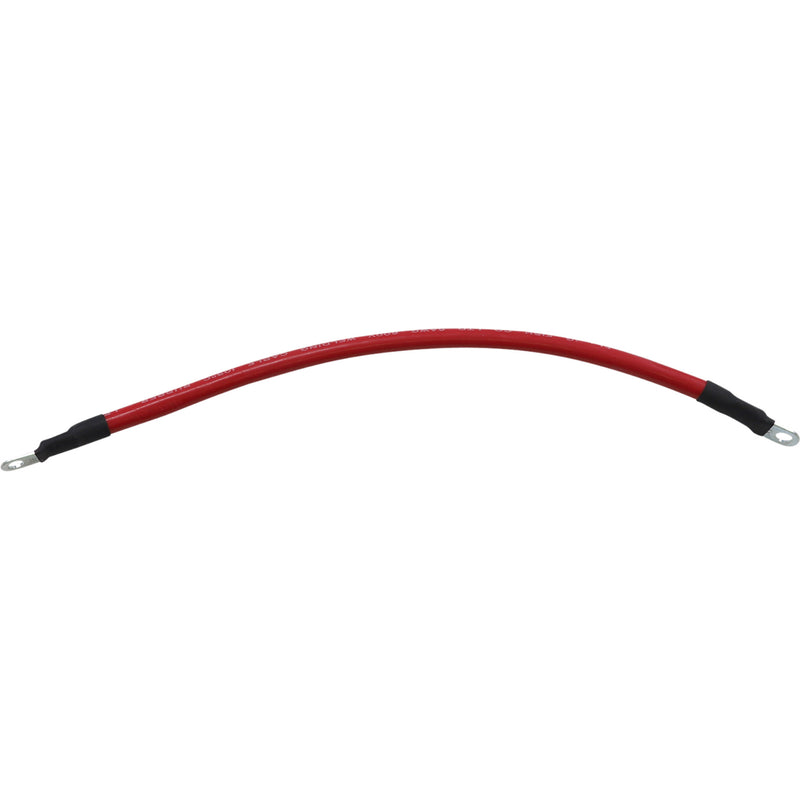 MOOSE OFFROAD 2113-0811 680-6722 Battery Cable 12" - red