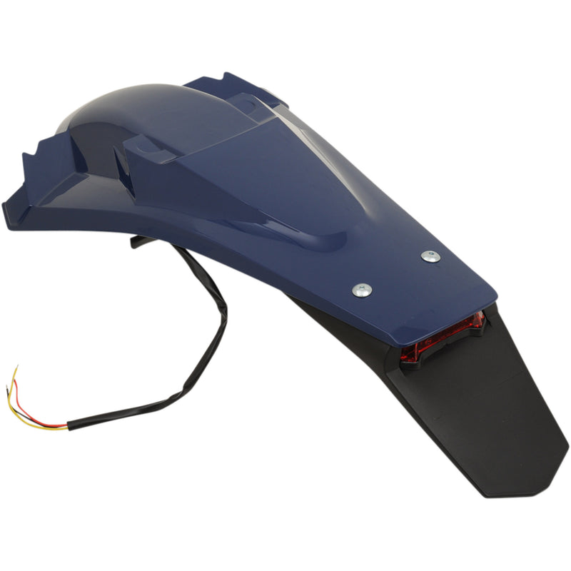 UFO 1403-2667 HU03388087 Enduro Rear Fender with light - blue