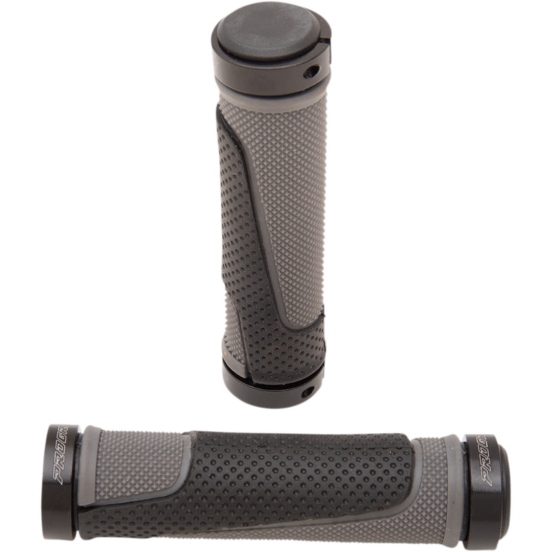 PRO GRIP 0630-2404 PA099722GR02 997 Lock-On Open End Locking Grips Grips - Locking - 997 - Gray/Black