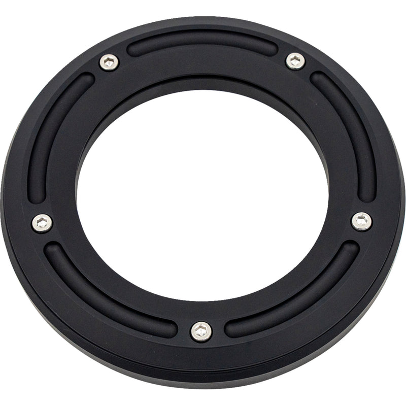 Trask Assault Derby Cover - TM-0040MBK For Harley Motorcycles 2015-2026