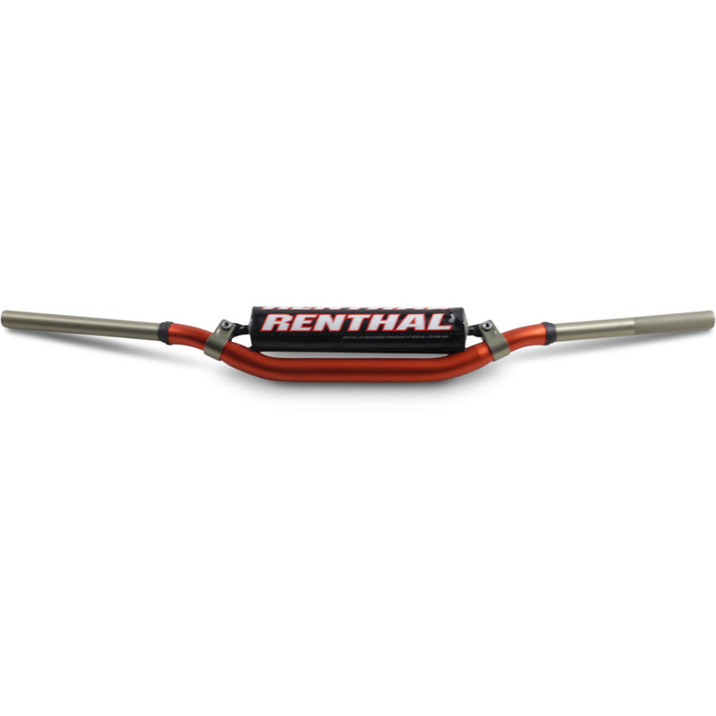 RENTHAL 0601-4962 999-01-OR-07-185 Twinwall® Handlebar — Twinwall/McGrath/Short Handlebar - Twinwall® - 999 - McGrath/'16+ SX125 - 450 - Orange