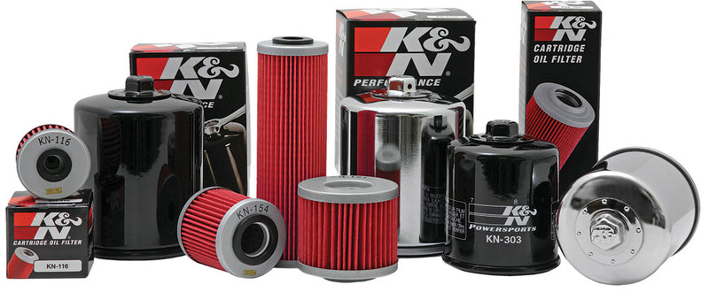 K & N OIL Filter Black - KN-170 For Harley Motorcycles 1980-2019