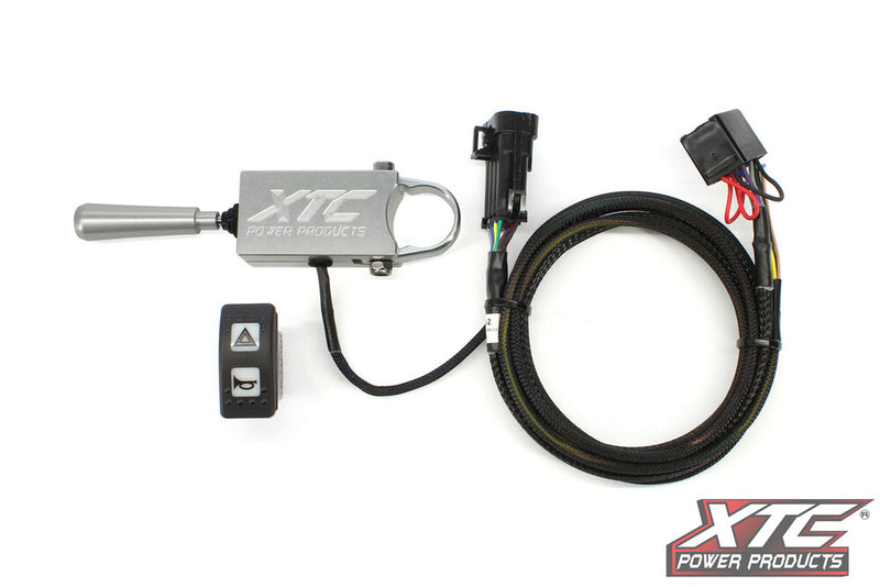 Xtc Power Products Auto Turn Signal Kit W Billet Lever AND Front DRL Lights CAN - ATS-L-CAN-COM-DRL Can-Am Commander 2021-2026