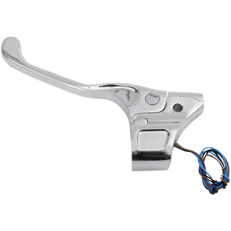Performance Machine (pm) Contour Lever Assembly - 0062-2082-CH For Harley Motorcycles 2005-2013