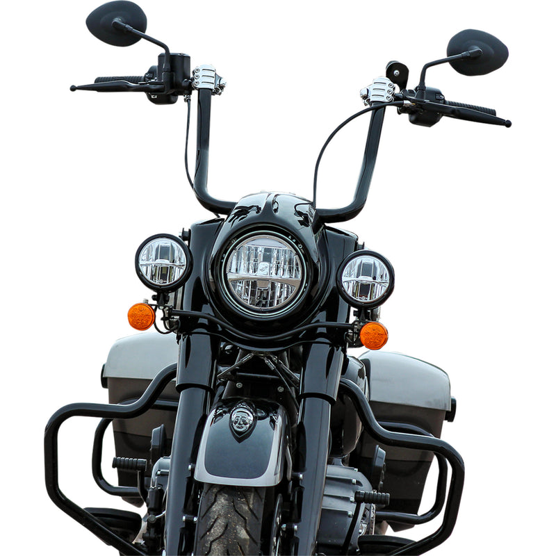 Klock Werks Klip Hanger Handlebar 13" Black - KWH-04-0506 For Indian 2018-2020