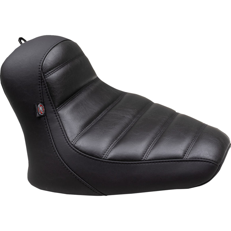 Mustang Runaround™ Solo Seat Solo Black Tuck-N-Roll - 88200 For Indian 2022-2024