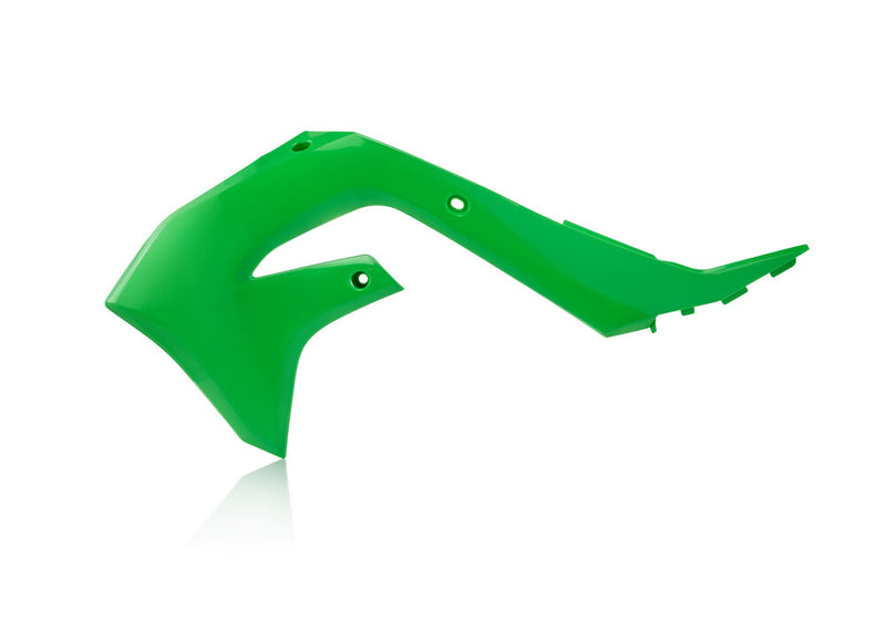 Acerbis Radiator Shroud Green - 2736300006 Kawasaki Dirt Bikes 2019-2024