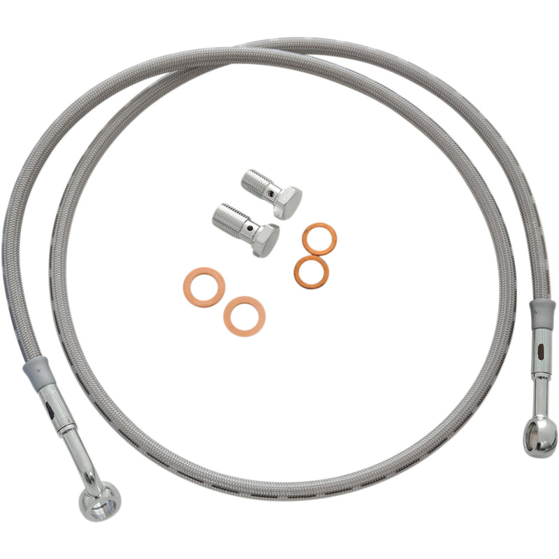 Goodridge Brake Line - HD9209-D For Harley Softail / Dyna / 15th Anniversary 1987-2014