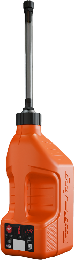 Tuff Jug 28-1373 OUASVS10 UTILITY CONTAINER ORANGE W/ AUTOSTOP SPOUT 2.5 GAL