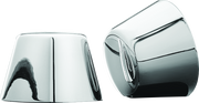 Kuryakyn 1201 Front Axle Nut Caps Chrome - Photo - Primary
