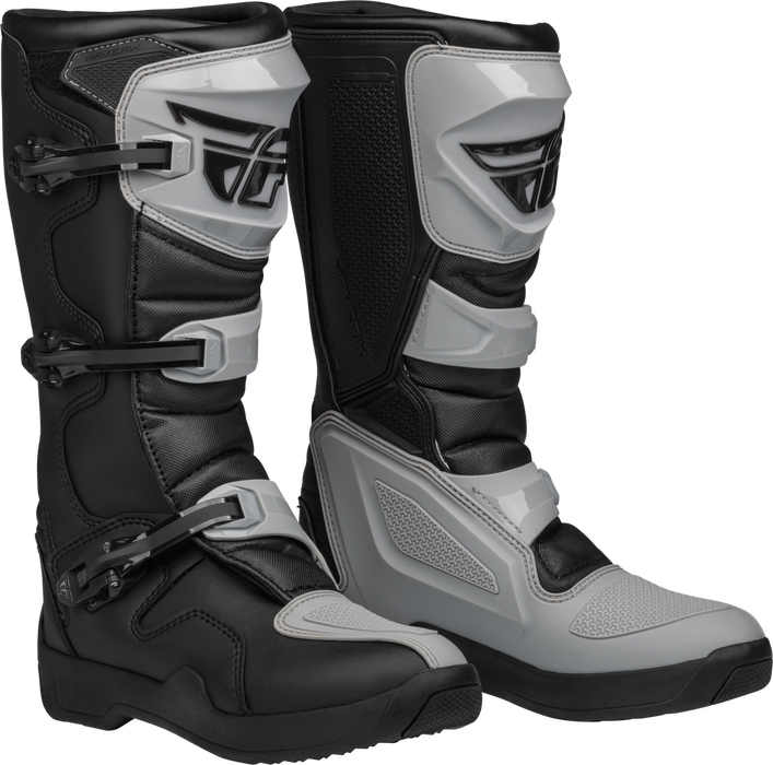 Fly Racing 364-66109 364-66109 MAVERIK LT BOOT GREY/BLACK SZ 09