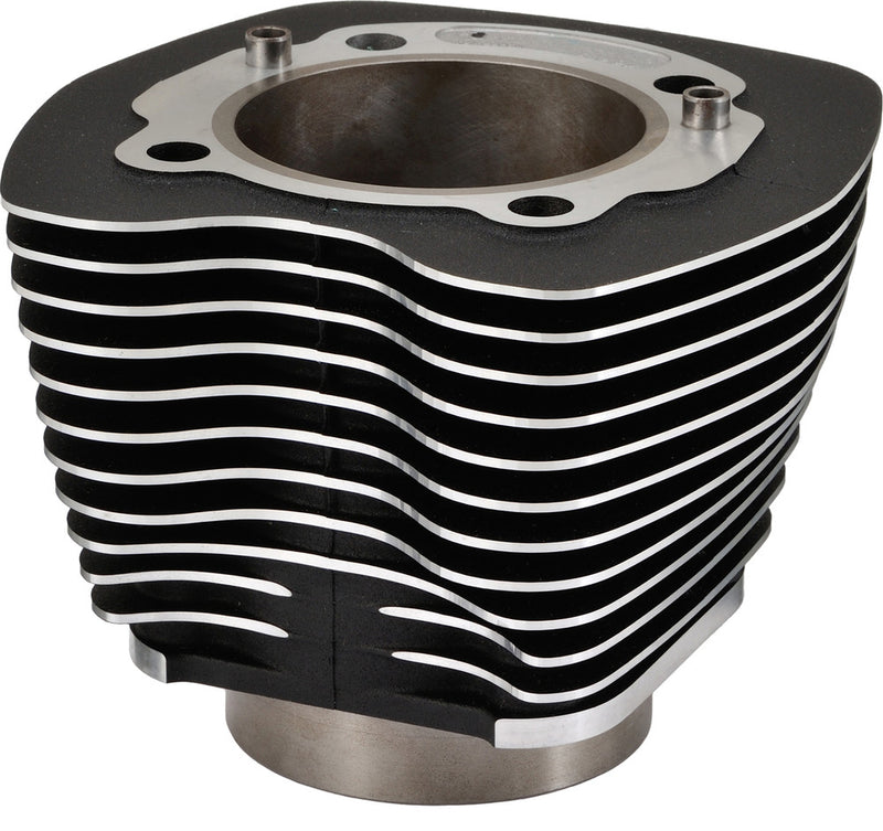 Harddrive TC 88/96 3.75" Standard BRE Cylindr Black W Machined Fins EA - 88187 For Harley Motorcycles 1999-2006
