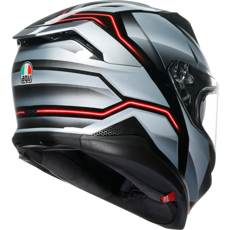 AGV K7 Jaeger Helmet - Black/Silver
