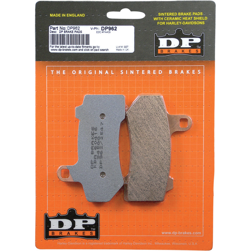 Dp Brakes Brake Pad - DP962 For Harley Motorcycles 2006-2026