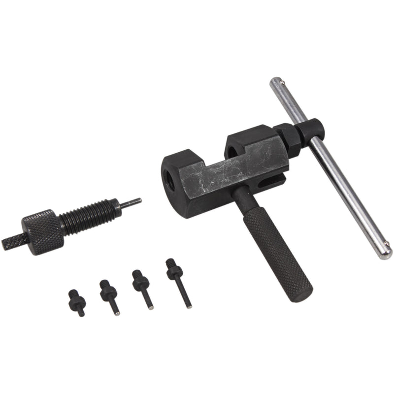 BIKESERVICE 3801-0376 BS3550 Cam Chain Breaker & Riveting Tool Kit Cam Chain Breaker/ Riveting Tool
