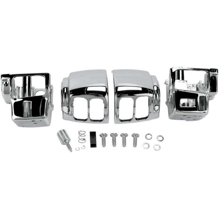 DRAG SPECIALTIES 0616-0131 Handlebar Switch Housing Kit Switch Housing - Chrome