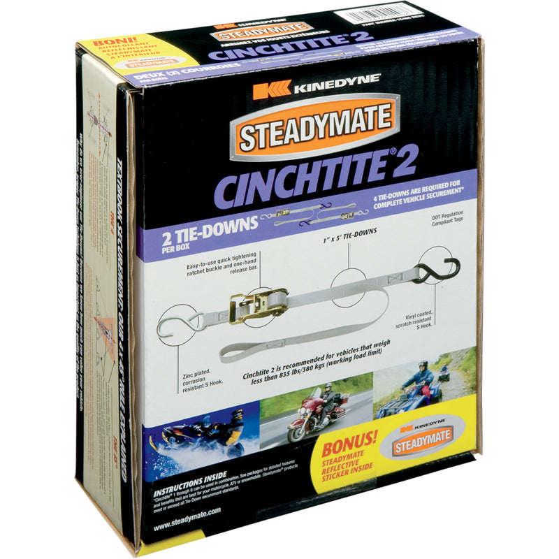 STEADYMATE 3920-0246 15465 Cinchtite 2 Tie-Down Strap Cinchtite 2 Ratchet Tie-Down