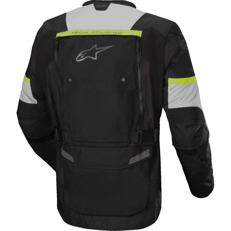 ALPINESTARS Bogota Pro Drystar® Jacket Dark - Black/Ice Gray/Yellow Fluo