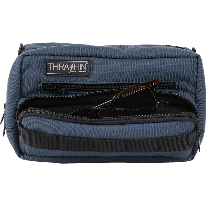 THRASHIN SUPPLY CO. 3510-0205 THB-0026 Handlebar Bag Plus - Blue