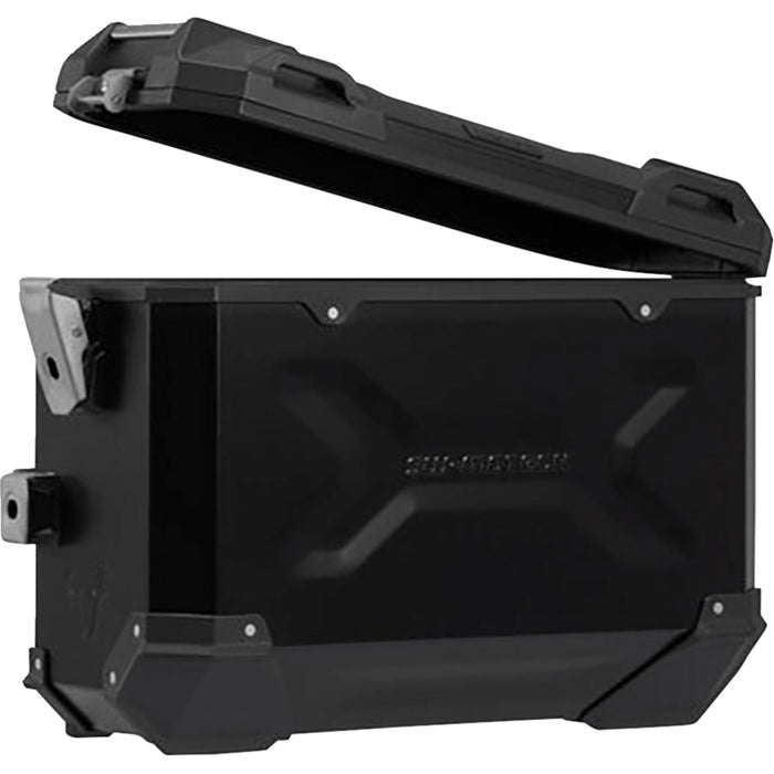 SW-MOTECH 3580-0394 KFT.05.876.70001/B TRAX ADV Aluminum Case System black - suzuki v-strom 650 '16-'24