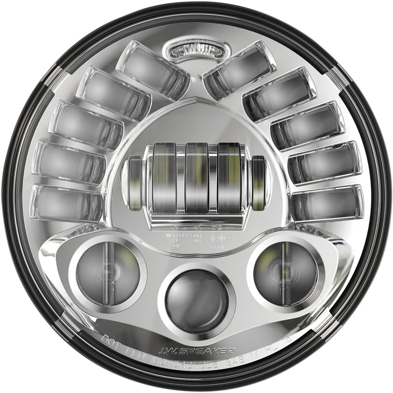 CUSTOM DYNAMICS 2001-2137 PB-7PA-C ProBEAM® 7” Adaptive Headlamp - Adaptive Headlight with Mount - Chrome