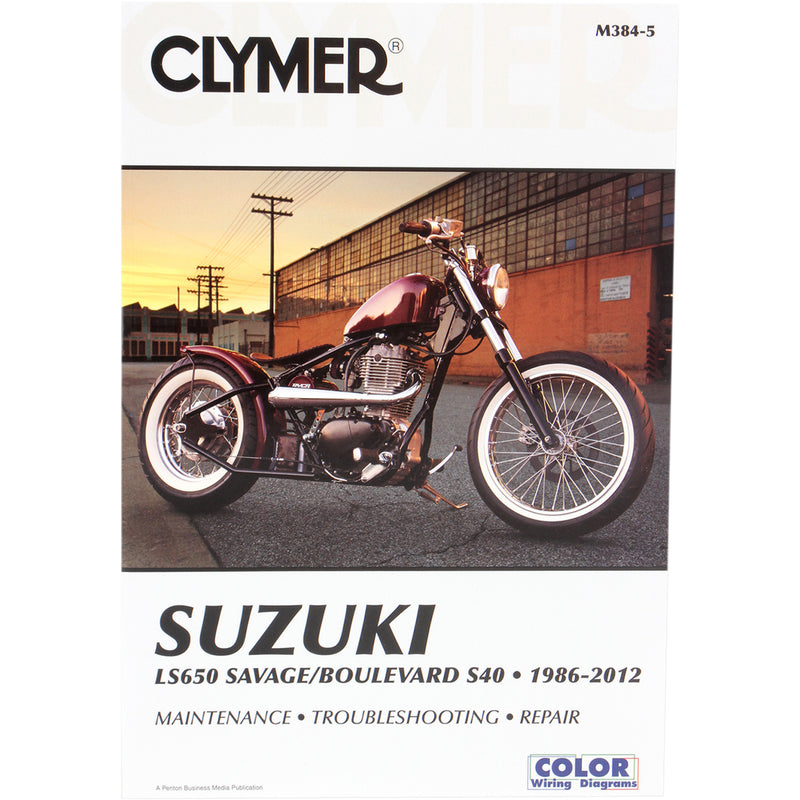 Clymer Service Manual - CM3845 Suzuki 650 Boulevard / Boulevard 1986-2015