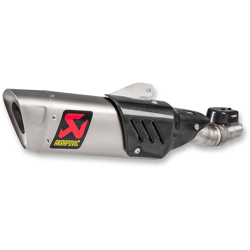 AKRAPOVIC 1811-3344 S-Y6SO12-HAPT Titanium Slip-On Line Muffler Titanium Muffler