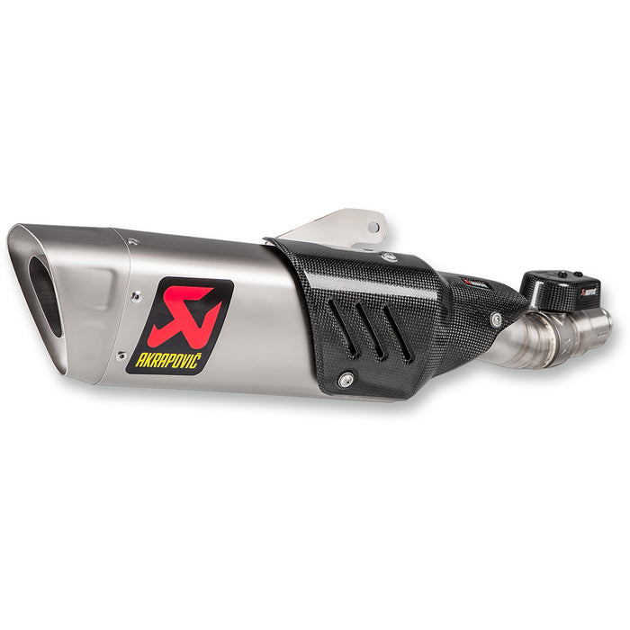 AKRAPOVIC 1811-3344 S-Y6SO12-HAPT Titanium Slip-On Line Muffler Titanium Muffler