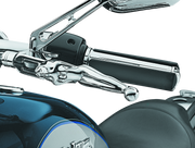 Kuryakyn 1049 Silhouette Levers 96-Up Cable Chrome - Photo - Primary