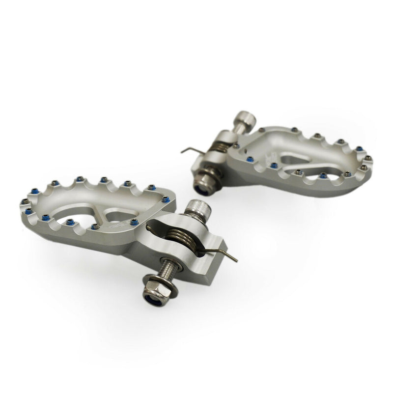 Rfx 739-0584 FXFR 90200 99SV TRIALS FOOTPEGS SILVER GAS/BETA/SHERCO