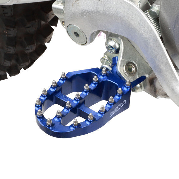 Zeta 634-3202B ZE93-1623 ALUMINUM FOOTPEGS BLUE