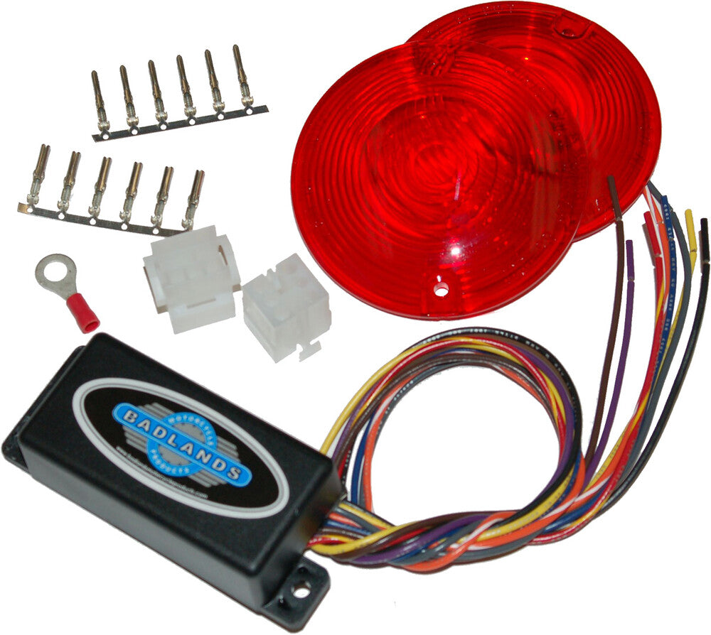 Namz Custom Cycle 850-09023 ILL-02-RL-A Run, Brake & Turn Signal