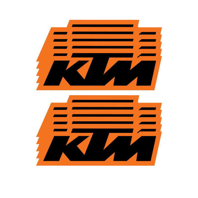 D-cor 862-4030107 40-30-107 6" KTM DECAL 10 PK