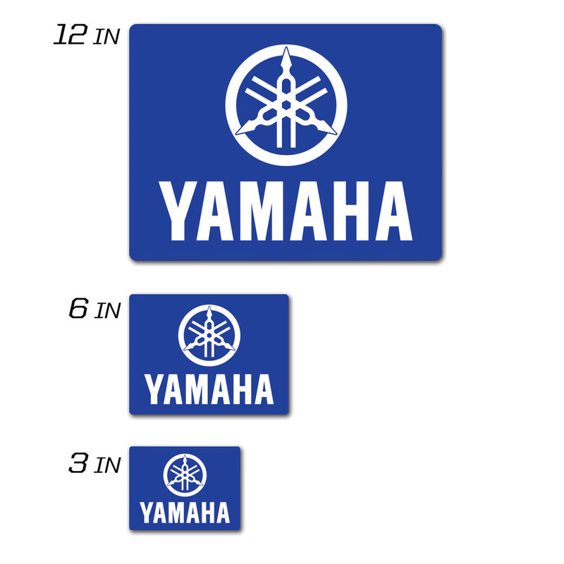 D-cor 862-50108 40-50-108 YAMAHA ICON DECAL 3" SQUARED YAMAHA ICON DECAL 3" SQUARED