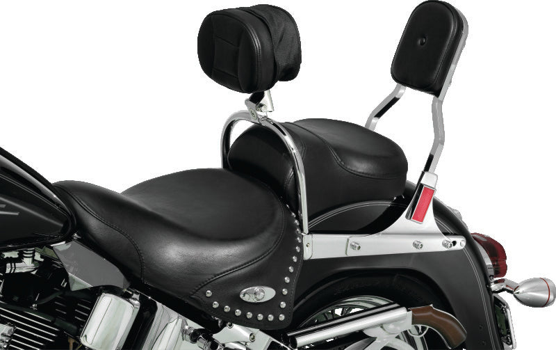 Kuryakyn 8987 Driver Backrest Most Softail Models Chrome - User 1