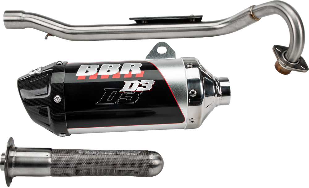 Bbr Motorsports 80-3141 240-YTR-1131 D3 EXHAUST SYSTEM YAM