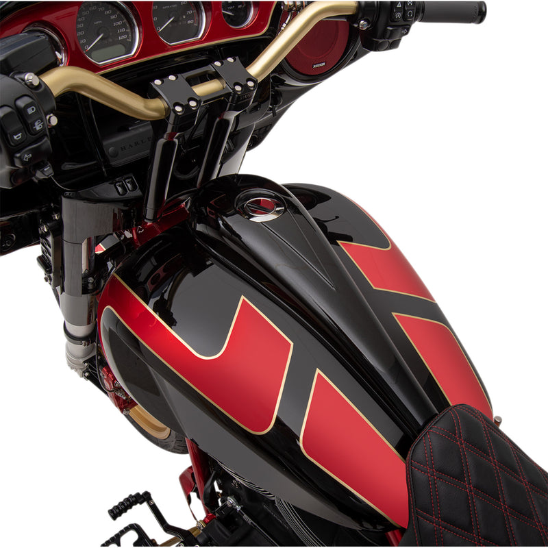 Paul Yaffe Bagger Nation Dash - DDK-S-08-OEM-R For Harley Touring 2008-2023