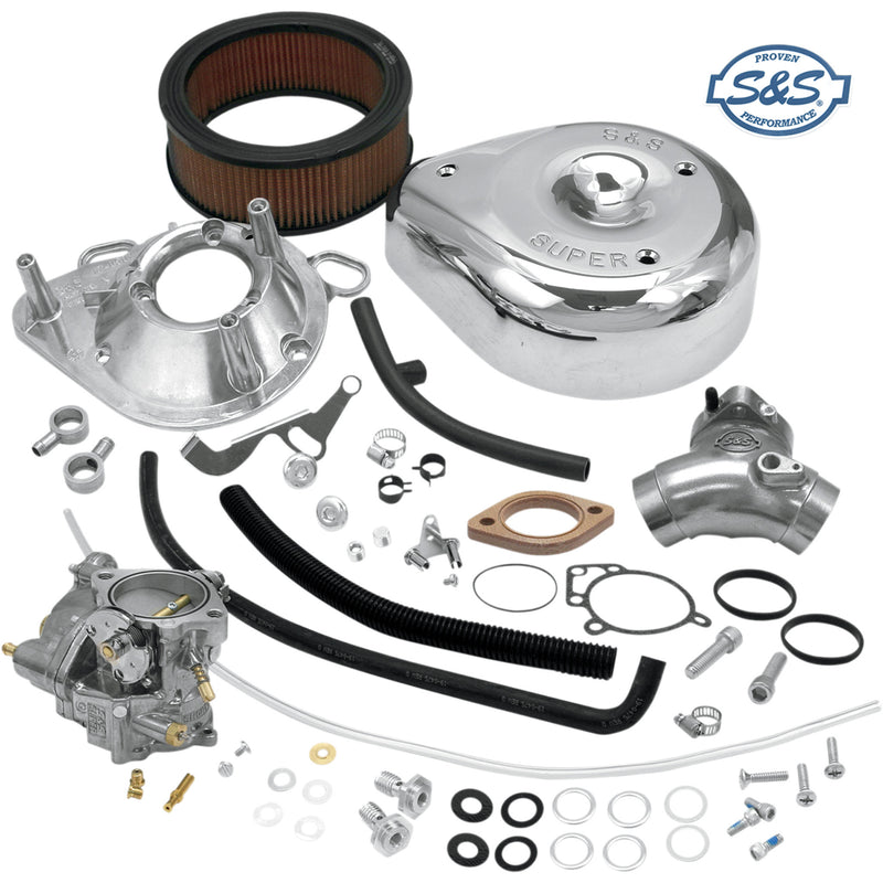 S&S Cycle Carburetor Kit - 11-0451 For Harley Motorcycles 1999-2006