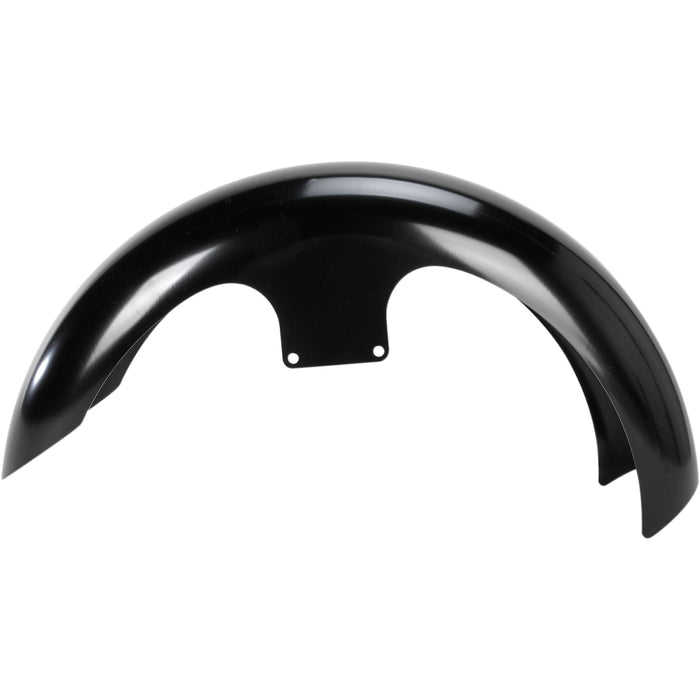 KLOCK WERKS 1401-0426 KWF-01-0102-2014 Tire Hugger Front Fender for Dresser - Slicer Fender Kit - Steel - Black - 16"-19'" - FL