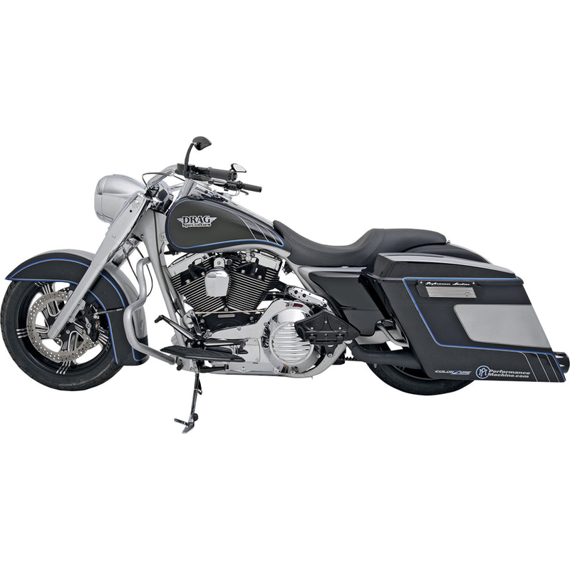 Performance Machine (pm) Brake Caliper Kit - 0051-2917-BM For Harley Motorcycles 2000-2014