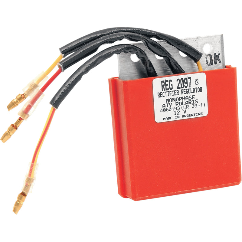 RICK'S MOTORSPORT ELECTRIC 2112-0133 10-555 Regulator and Rectifier for Polaris Regulator/Rectifier - Polaris