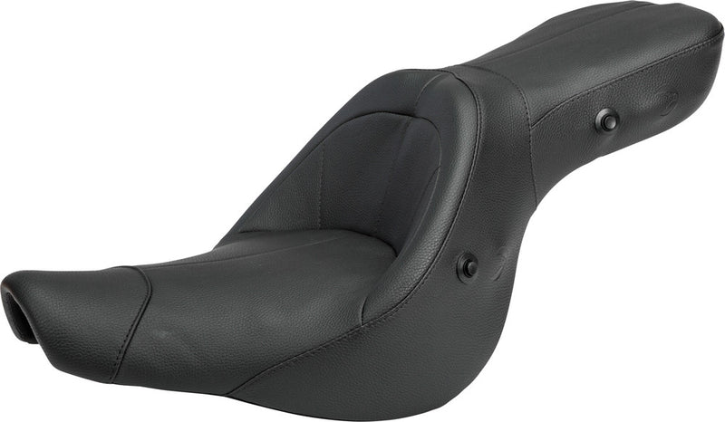 Danny Gray Tourist 2-UP Air-1 Seat Fxst `06-`10, Flstf B ` - FA-DGE-0317 For Harley Softail 2006-2017