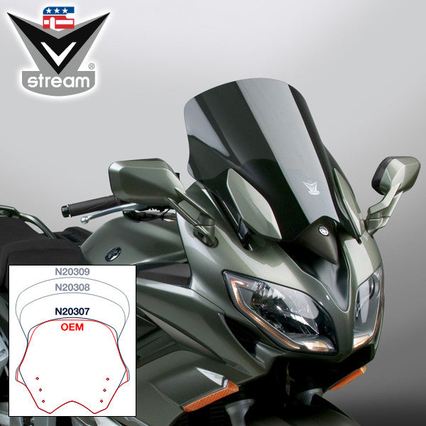 National Cycle Vstream Sport Windscreen Dark Tint - N20307 Yamaha 1300 2013-2023