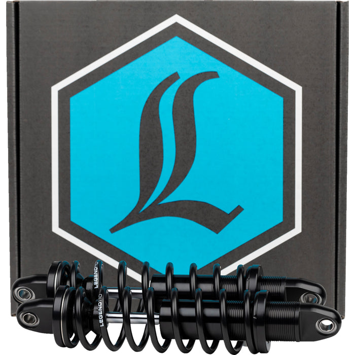 LEGEND SUSPENSION 1310-0942 1310-0942 Legend REVO Dyna Coil Suspension For Dyna Models - Black - Standard - 12"