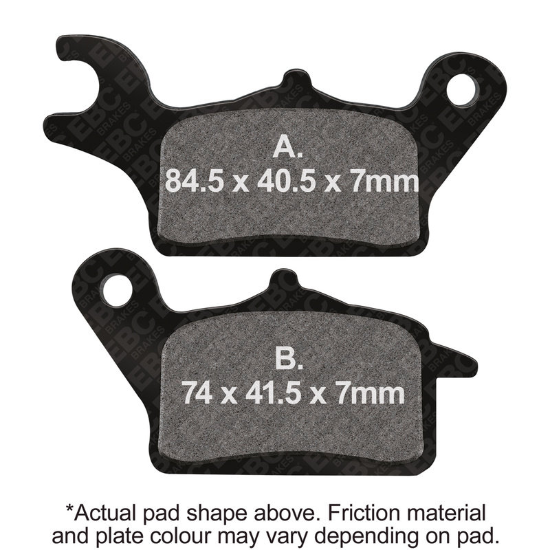 EBC Brake Pads Organic - SFA708 Honda CA125A Super Cub 2019